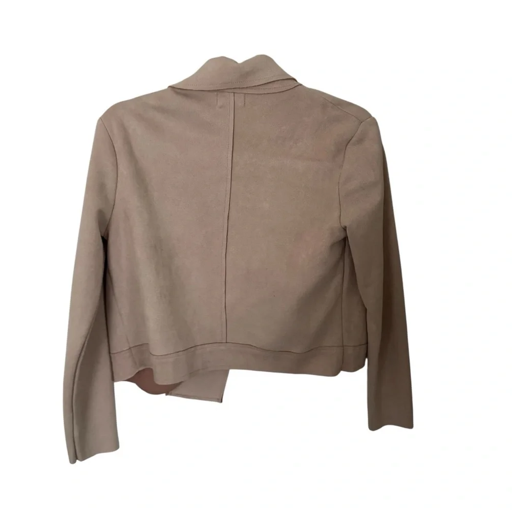 LF Seek The Label Micro Suede Moto Pink/Blush Jacket in Size Small